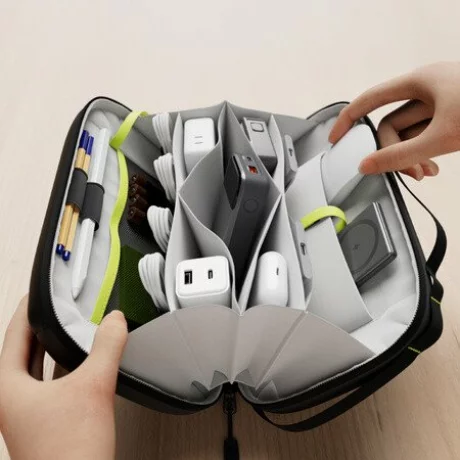 Organizer universal  pentru accesorii Allity, ATB-100, poliester, Negru
