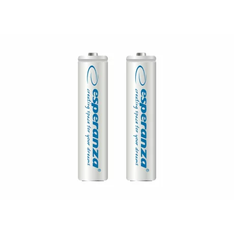 Baterii reincarcabile Esperanza, EZA101W, AAA, 2buc, Blister, Alb