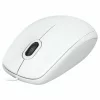 Logitech Corded Optical Mouse, B100, 1000 DPI, White