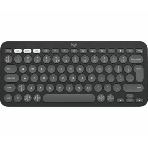 Logitech Wireless Keyboard Pebble Keys 2 K380s, Multi-Device,  US International layout, Tonal graphite