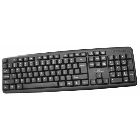 Tastatura Esperanza Titanum , TK101, 103 taste, Negru
