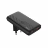Incarcator Retea Allity ATC-02-65WAC, GaN PD QC, 1x USB-C + 1x USB-A, 65W, Negru