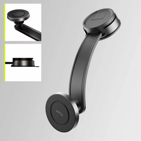 Suport auto magnetic Allity, ACH-200 MS, Negru