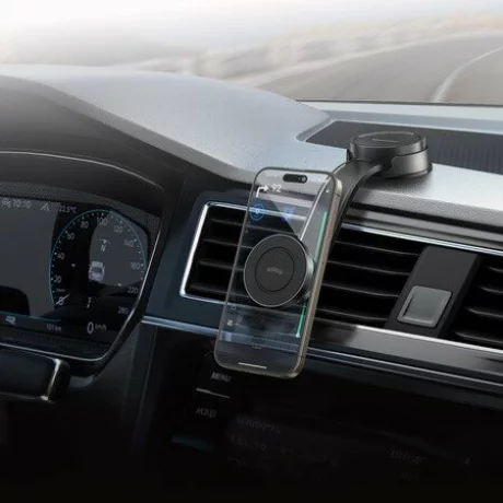 Suport auto magnetic Allity, ACH-200 MS, Negru