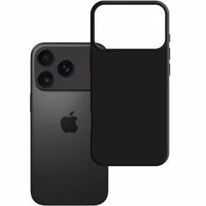 Husa de protectie 3MK Matt Case pentru iPhone 17 Pro Max, Neagra 