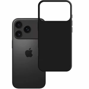 Husa de protectie 3MK Matt Case pentru iPhone 17 Pro, Neagra 