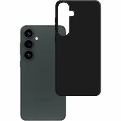 Husa de protectie 3mk Matt Case pentru Samsung Galaxy S25, Negru
