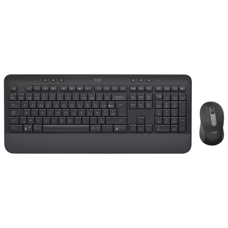 Logitech Wireles Combo MK650 Signature, Keyboard &amp; Mouse, for Business, US International layout, USB, Graphite