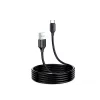 Cablu de date si Incarcare Joyroom, USB to Type-C, 3A, 2m, Negru