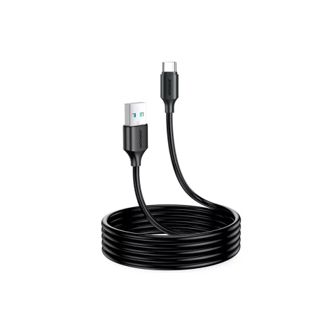 Cablu de date si Incarcare Joyroom, USB to Type-C, 3A, 2m, Negru