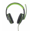 Casti gaming cu microfon Esperanza Crow EGH330B, stereo, 2m, Negru/Verde