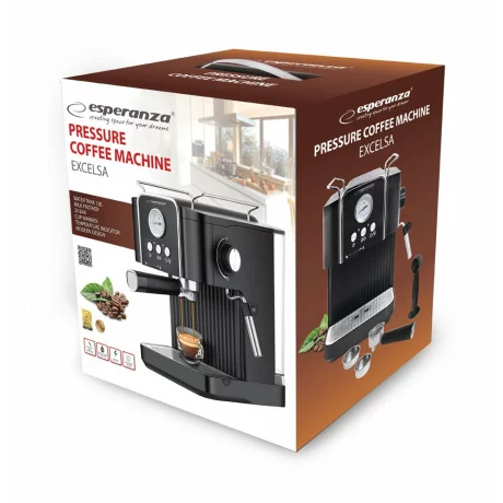 Espressor Esperanza Excelsa, EKC010, 850W, 1.8l, Negru