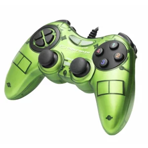 Gamepad Esperanza Fighter, EGG105B cu vibratii, Usb, PC, Verde