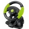 Volan cu pedale Esperanza High Octane, EG104, XBOX 360, PS3, PC USB, Negru/Verde