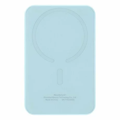 Acumulator extern Baseus Magnetic Mini, 5000 mAh, 20W, Albastru – P10022107313-00