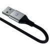 Cablu de date si incarcare Allity AUC-01, USB-A-USB-C, 3A, 1m, Negru