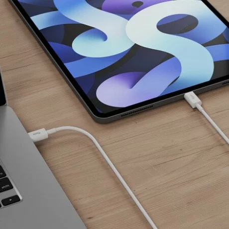 Cablu de date si incarcare Allity AUC-03, USB-A to USB-C, 3A, 1m, Alb