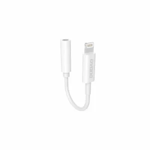 Adaptor audio Dudao L16i Lightning - mini jack 3.5mm, Alb