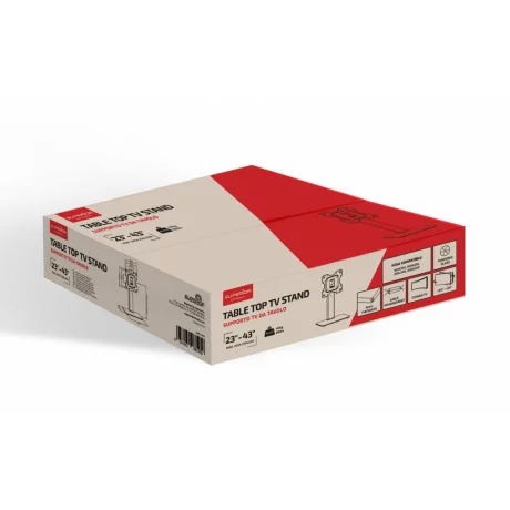 Suport Masa Superior SUPSTV019, 23-43", 40kg, Negru