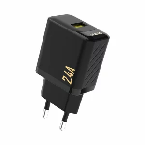 Incarcator retea Dudao A23, USB-A,  2.4A, Negru