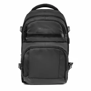 Rucsac de calatorie Wozinsky WPW-20L, cu buzunar pentru laptop 16", 40x20x25cm, Negru