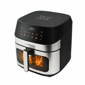 Friteuza cu aer cald Esperanza Patate al forno, EKA005, 8l, 1600W, Negru