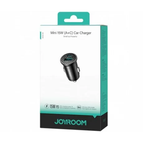 Incarcator autoJoyroom JR-CCN16, Mini 15W, Negru