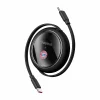 Cablu Baseus Free2Pull, C la C, 100W, 1 m, editia Bayern, Negru – P10364500113-Z2