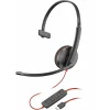 Casti HP Poly Blackwire 3210 Monaural USB-C Headset +USB-C/A Adapter