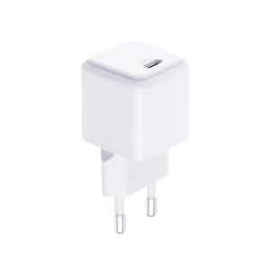 Incarcator Retea 3mk, HyperCharger PD 25W +USB-C Cablu, Alb