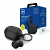 Casti wireless TWS 3mk, FlowBuds, Bluetooth 6.0, Negru