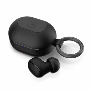 Casti wireless TWS 3mk, FlowBuds, Bluetooth 6.0, Negru