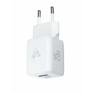 Incarcator Retea iPEAX GaN 25W (USB-C + USB-A), Alb