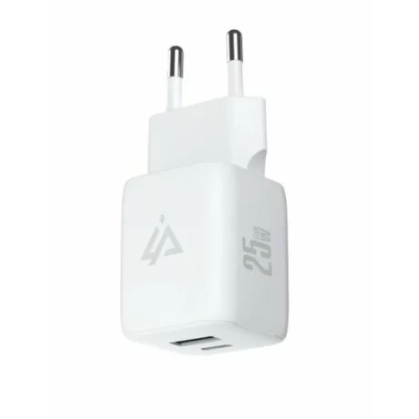 Incarcator Retea iPEAX GaN 25W (USB-C + USB-A), Alb