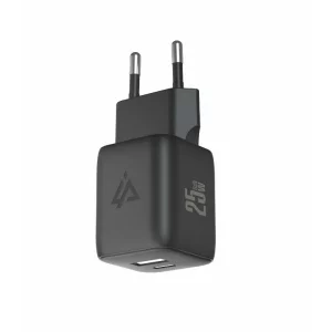 Incarcator Retea iPEAX GaN 25W (USB-C + USB-A), Negru