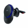 Suport auto 3mk, Hardy AeroCharger, incarcare wireless, 15W MPP Qi2, Negru