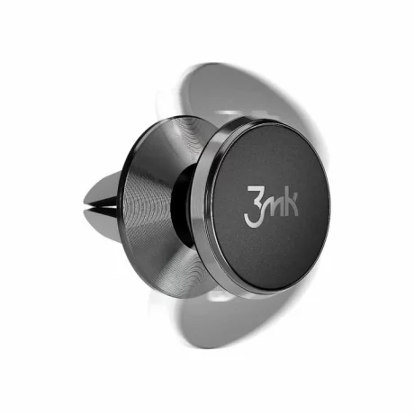 Suport auto magnetic 3MK Power, Negru