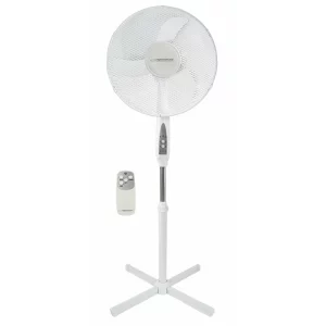 Ventilator cu picior Esperanza Vento Forte, EHF007WW, diametru 40cm, 45W, Alb