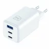 Incarcator Retea 3mk, Hyper GaN Charger, QC4+ PD, 1xUSB-A, 2xUSB-C, 65W, Alb