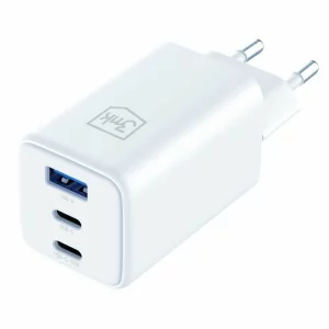 Incarcator Retea 3mk, Hyper GaN Charger, QC4+ PD, 1xUSB-A, 2xUSB-C, 65W, Alb