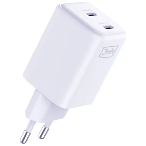 Incarcator Retea 3mk, HyperCharger, QC4+ PPS 2C Super-Fast Charge 2.0, 45W, Alb