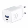 Incarcator Retea 3mk, HyperCharger,  QC4+ PPS AFC FCP SCP 1xUSB-A, 1xUSB-C 33W, Alb