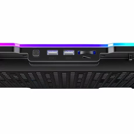 Cooler Laptop Gaming Wozinsky WDCX-A26 NitroCool RGB, Negru