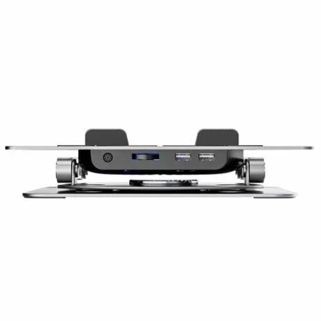 Cooler Laptop Gaming Wozinsky WDCX-X16-AS CoolBase RGB 360°, Argintiu