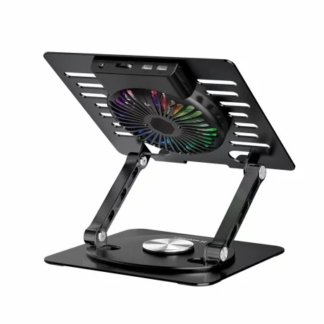 Cooler Laptop Gaming  Wozinsky WDCX-X16-AS CoolBase RGB 360°, Negru