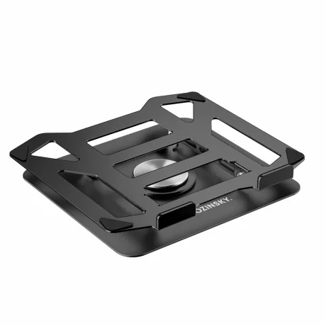 Suport pentru laptop sau tableta Wozinsky WDCX-X19-AB HardStand Rotativ 360 grade, Negru