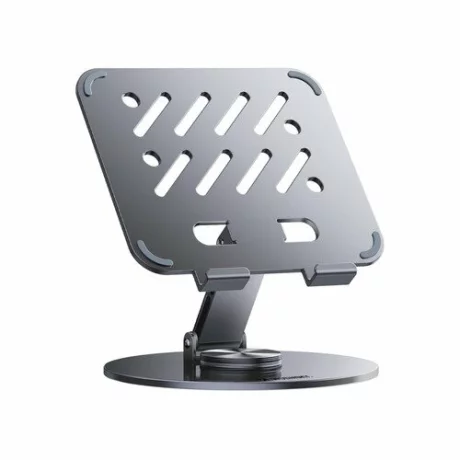 Suport pentru tableta Wozinsky WRS-DSY84SS rotativ 360 grade,  Aluminum Gri