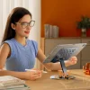 Suport pentru tableta Wozinsky WRS-DSY84SS rotativ 360 grade,  Aluminum Gri