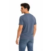 Tricou barbati Blue Granite, marimea L, 100% bumbac