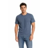 Tricou barbati Blue Granite, marimea L, 100% bumbac